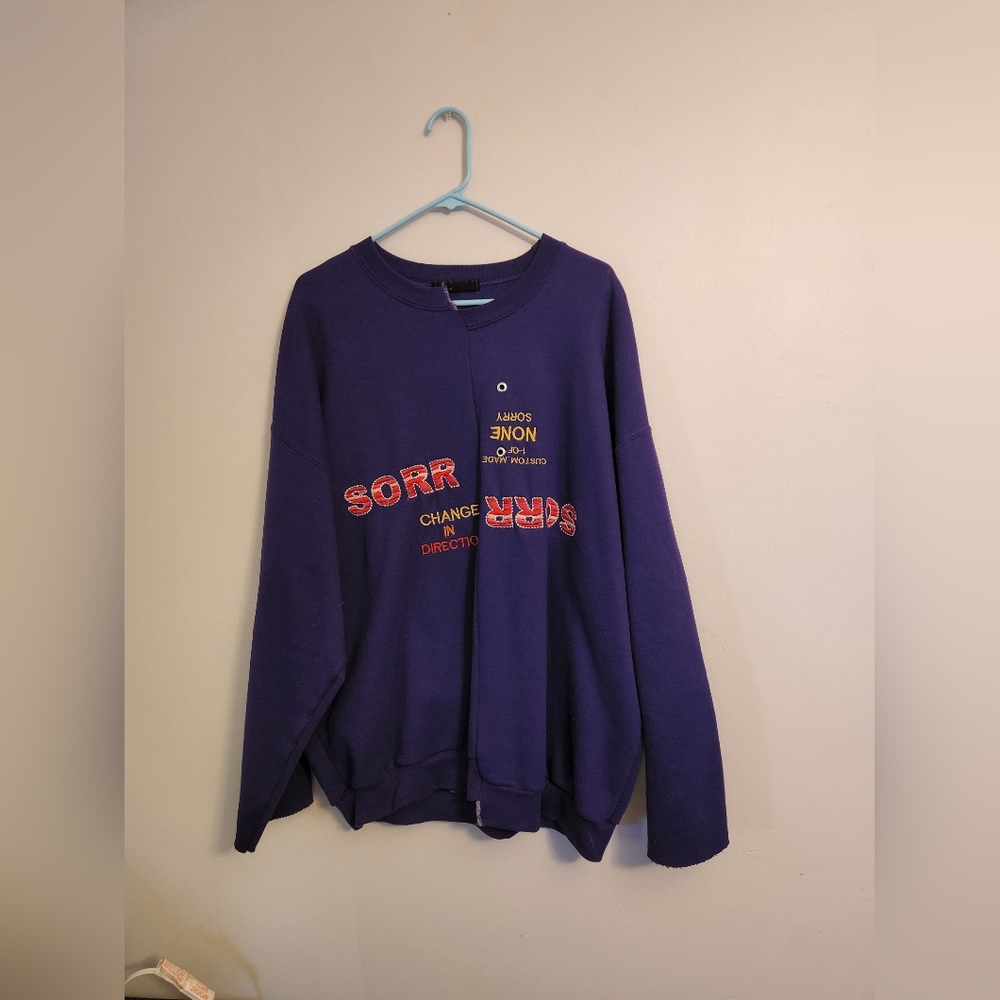 Custom 1 of 1 SorryKy Crewneck Sweatshirt